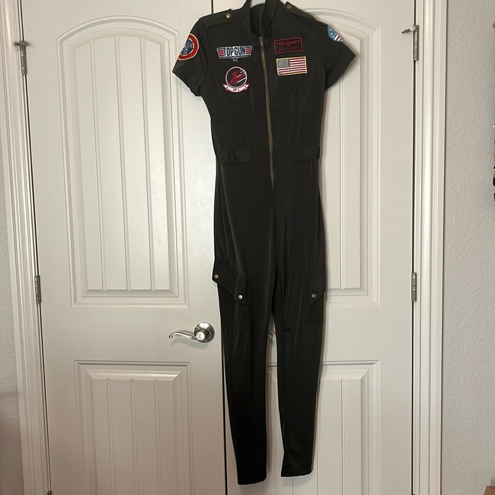 Top Gun Spandex Jumpsuit